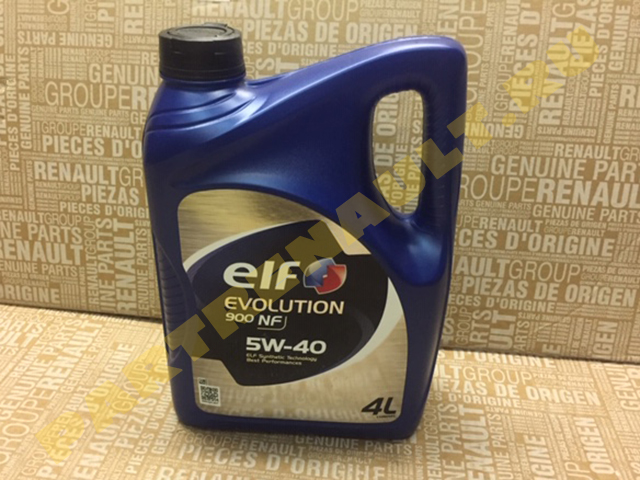 масло моторное ELF 5 W 40 Syntese Evolution 900 NF (4 литра) для Ниссан Альмеры