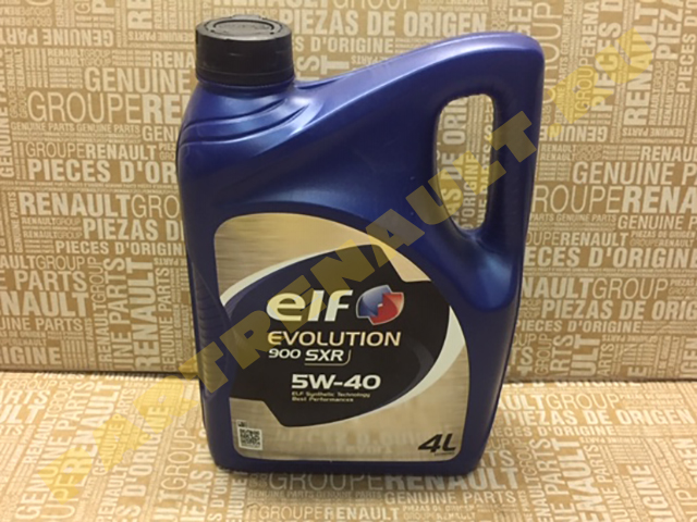 масло моторное ELF 5 W 40 EVOLUTION 900 SXR (4 литра) для Ниссан Альмеры