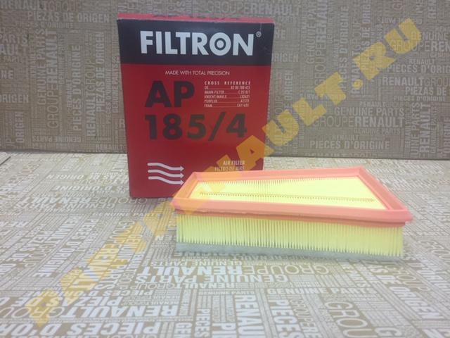 фильтр воздушный filtron_ap185.4 (аналог) 165462862r * для Рено Кангу