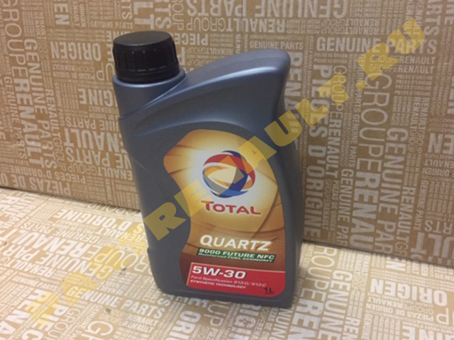 масло моторное TOTAL 5 W 30 QUARTZ FUTURE NFC 9000 (1 литр) для Лады Ларгус
